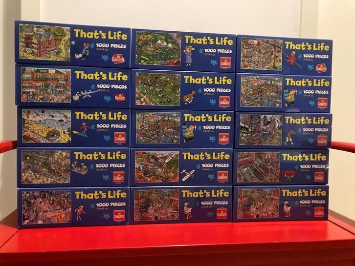 That's Life Puzzel - 1000 stukjes, Hobby en Vrije tijd, Denksport en Puzzels, Nieuw, Legpuzzel, 500 t/m 1500 stukjes, Ophalen of Verzenden