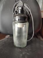 Industriële hanglamp / glazen kappen, Ophalen of Verzenden, Zo goed als nieuw, Minder dan 50 cm