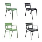 Luxembourg horeca terrasstoelen bistro stapelstoelen  206, Ophalen of Verzenden, Nieuw, Zwart, Vijf, Zes of meer stoelen