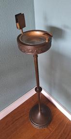 Antiek koperen staande asbak, Antiek en Kunst, Ophalen, Koper