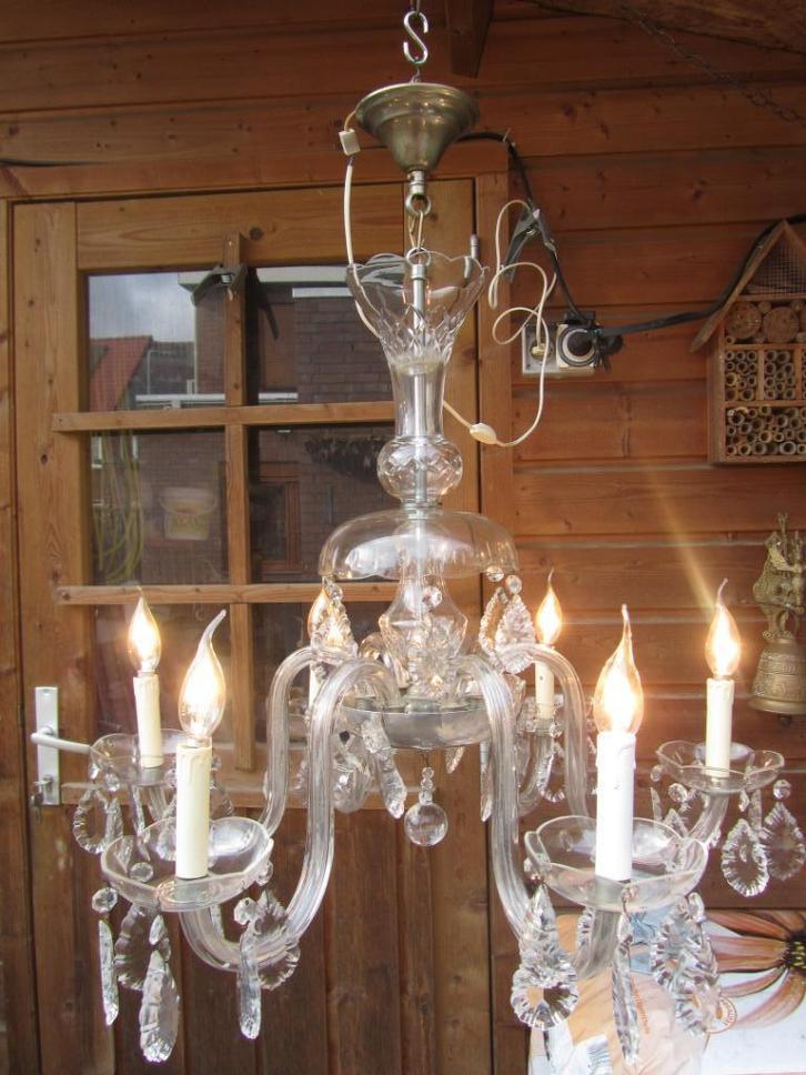 Venetiaanse kroonluchter, Antiek en Kunst, Antiek | Lampen, Ophalen