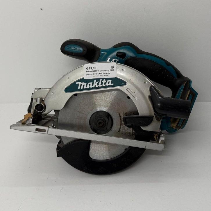 Makita BSS610 Cirkelzaag 2013 | Losse body | Met garantie, Doe-het-zelf en Verbouw, Gereedschap | Zaagmachines, Zo goed als nieuw