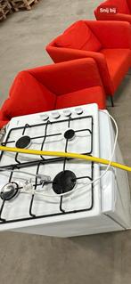 Gasfornuis - Gebruikt, Witgoed en Apparatuur, Fornuizen, Gebruikt, Gas, 85 tot 90 cm, 4 kookzones