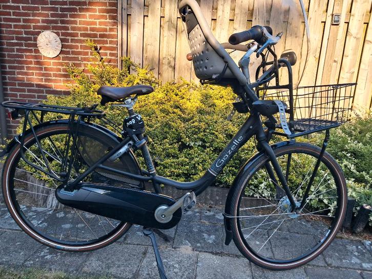 Gazelle Bloom C7 Moederfiets (showroom staat), Fietsen en Brommers, Fietsen | Dames | Moederfietsen, Zo goed als nieuw, Gazelle