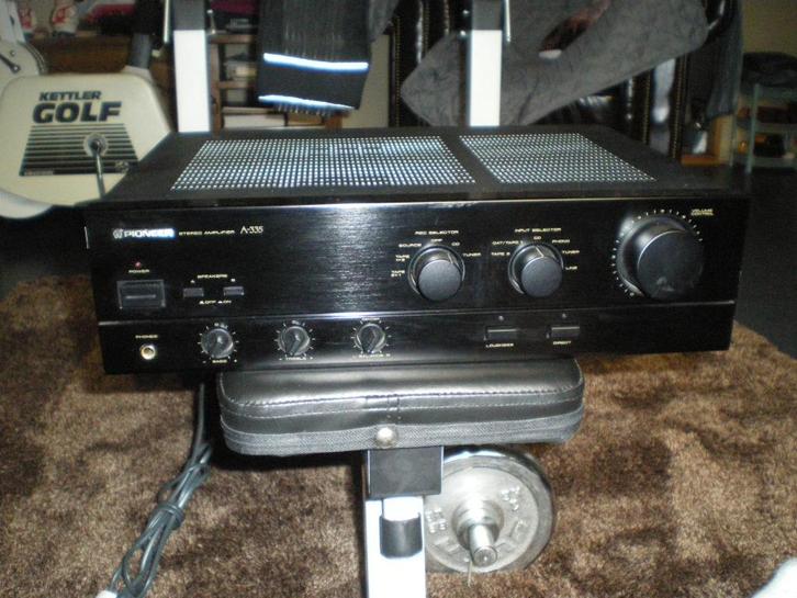 pioneer versterker A - 335, Audio, Tv en Foto, Versterkers en Receivers, Gebruikt, Stereo, 120 watt of meer, Pioneer, Ophalen of Verzenden