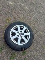 Set Winterbanden op Lichtmetalen Audi velgen [4 Pcs], Auto-onderdelen, Banden en Velgen, Ophalen, Gebruikt, 15 inch, Banden en Velgen