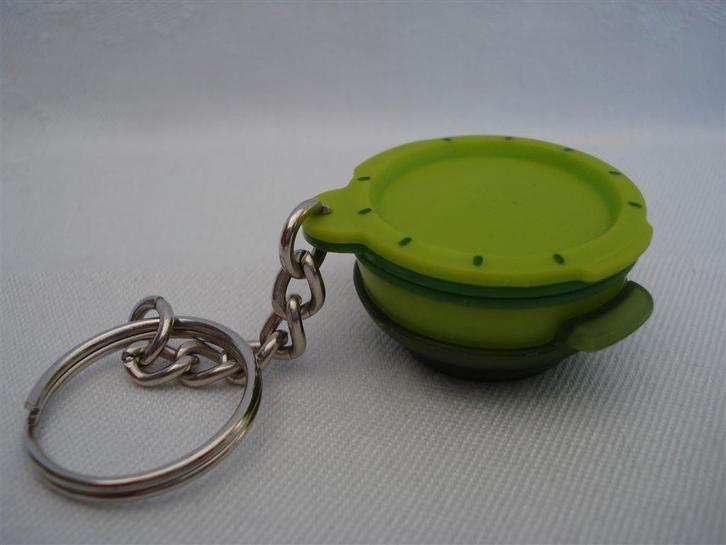 Microgourmet sleutelhanger en meer Tupperware, Huis en Inrichting, Keuken | Tupperware, Nieuw, Overige typen, Groen, Ophalen of Verzenden