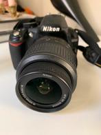Spiegelreflexcamera Nikon D3100 met lens, Audio, Tv en Foto, Fotocamera's Digitaal, Spiegelreflex, Zo goed als nieuw, Nikon, Ophalen