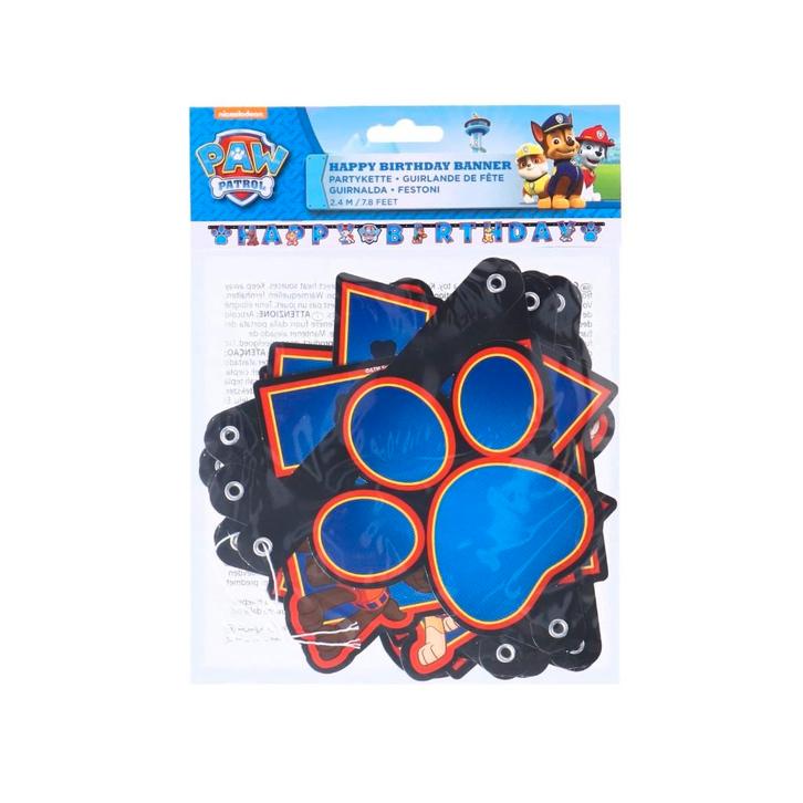 Paw Patrol slinger - versiering - verjaardag - kinderfeest, Hobby en Vrije tijd, Feestartikelen, Nieuw, Versiering, Verjaardag
