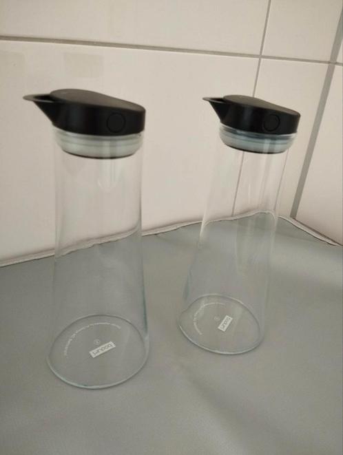 Bodum Bistro olie & azijn dispenser glazen karaffen set € 10, Huis en Inrichting, Keuken | Keukenbenodigdheden, Zo goed als nieuw