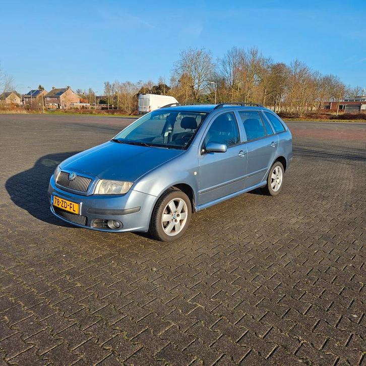Skoda Fabia 1.4 Combi 59KW 2008 Blauw, Auto's, Skoda, Particulier, Fabia, Airbags, Airconditioning, Cruise Control, Elektrische ramen