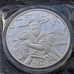 2022 Samurai - Ancient Warroirs - 1 oz silver, Zilver, Ophalen of Verzenden