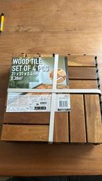 Nieuw pak terrastegels hout, Tuin en Terras, Ophalen of Verzenden, Zo goed als nieuw, Hout