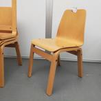 Vintage Plywood houten eetkamerstoel - jaren 70 / 80, Gebruikt