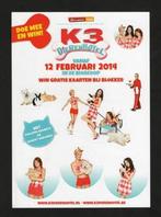 K3 Dierenhotel Film 2014 Karen Kristel Kathleen Studio 100., Verzamelen, Ophalen of Verzenden, Zo goed als nieuw