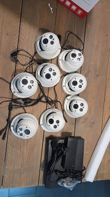Set van 8 SPARK DSDT beveiligingscamera's beschikbaar voor biedingen
