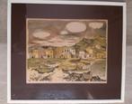 litho Frans landschap Guy Charon, Antiek en Kunst, Ophalen of Verzenden