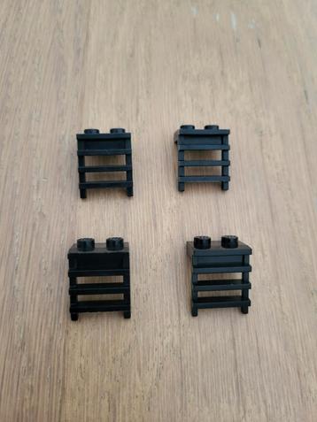 Lego locomotief / wagon / perron trap - trapje Zwart.  beschikbaar voor biedingen