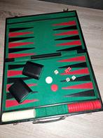 Backgammon zwarte koffer, Hobby en Vrije tijd, Gezelschapsspellen | Bordspellen, Ophalen of Verzenden, Zo goed als nieuw