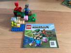Lego minecraft de creeper hinderlaag 21177, Kinderen en Baby's, Speelgoed | Duplo en Lego, Ophalen of Verzenden, Zo goed als nieuw
