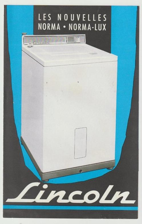 handleiding wasmachine LINCOLN Alpha-Norma machine a laver, Witgoed en Apparatuur, Onderdelen en Toebehoren, Zo goed als nieuw