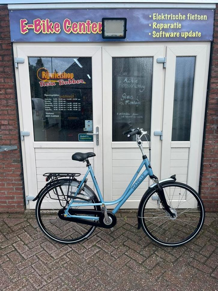 In zeer nette staat gazelle paris c7met 7 vers, Fietsen en Brommers, Fietsen | Dames | Damesfietsen, Zo goed als nieuw, Gazelle
