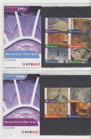 Postzegelmapjes Nieuwe kunst beschikbaar voor biedingen