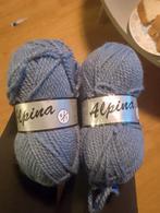 Nieuw 2 bollen Alpina lammy kleur 352 met 50 % wol, Hobby en Vrije tijd, Breien en Haken, Ophalen of Verzenden, Nieuw, Breien of Haken