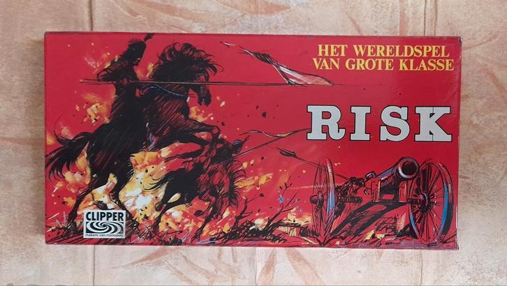 Risk in de rode doos., Hobby en Vrije tijd, Gezelschapsspellen | Bordspellen, Ophalen of Verzenden