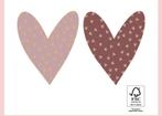 Sluitstickers Duo Hearts - Set van 2, Verzenden, Nieuw