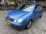 Volkswagen Polo 1.4-16V FSI (bj 2004), Auto's, Voorwielaandrijving, 4 cilinders, Blauw, Origineel Nederlands