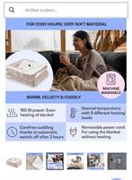 Klarstein elektrische deken, Ophalen of Verzenden, Zo goed als nieuw, Overige typen