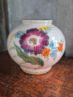 Vintage Plateelbakkerij Zuid-Holland Gouda Areo Bloemenvaas., Antiek en Kunst, Antiek | Keramiek en Aardewerk, Ophalen of Verzenden
