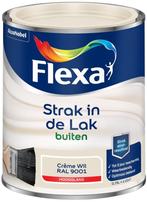 FLEXA HOOGGLANS LAK ROOMWIT, Nieuw, Lak, Ophalen of Verzenden, Wit