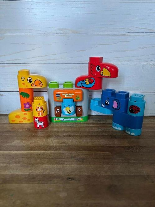Vtech bla bla blocks dieren, Kinderen en Baby's, Speelgoed | Vtech, Gebruikt, 6 maanden tot 2 jaar, Ophalen of Verzenden