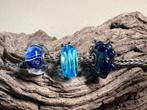 Trollbeads blauw, Sieraden, Tassen en Uiterlijk, Bedels, Ophalen of Verzenden, Zo goed als nieuw, Glas of Kristal, Trollbeads