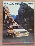 Citroën Visa brochure uit 1985, Ophalen of Verzenden, Zo goed als nieuw, Citroën