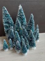 Te koop diverse maten kerstboompje voor kerstdorp, Ophalen of Verzenden, Gebruikt