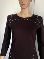 H1003 SuperTrash maat S=36 jurk zwart jurkje, Supertrash, Zwart, Ophalen of Verzenden, Zo goed als nieuw