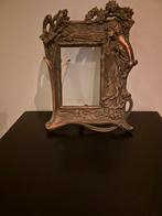 Art Nouveau Bronzen Fotolijst met Bloemenmotief, Ophalen, Gebruikt