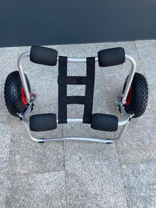 Kayak trolley opvouwbaar aluminium 72x31x44 cm max 70 kg, Watersport en Boten, Accessoires en Onderhoud, Nieuw, Overige typen