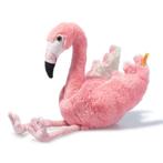 Steiff knuffel Jill Flamingo Soft cuddly friends, 30 cm, Nieuw, Overige typen, Ophalen of Verzenden