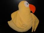 IKEA VOGEL KRUMELUR VELOURS GEEL MET ORANJE SNAVEL EN, Ophalen of Verzenden, Nieuw, Overige typen