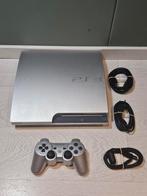 Sony PlayStation 3 Slim Satin Silver, 1 speler, Racen en Vliegen, Ophalen of Verzenden, Zo goed als nieuw