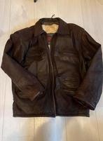 Leren jas maat S, Ophalen, Zo goed als nieuw, Maat 38/40 (M), Bruin