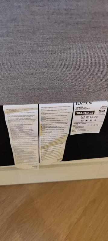 SLATTUM bedframe Ikea - afbeelding 5