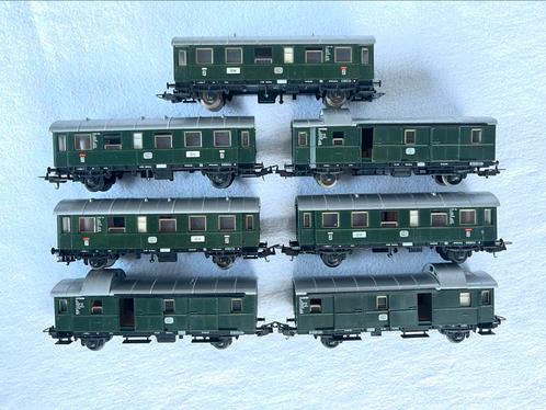 7x Lima DB 2e klas “Ulm” en bagagerijtuigen (ook losse koop), Hobby en Vrije tijd, Modeltreinen | H0, Gebruikt, Wagon, Gelijkstroom