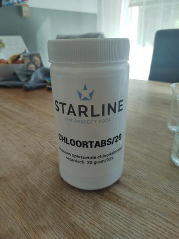 Starline chloortabletten 20/90% 1kilo beschikbaar voor biedingen