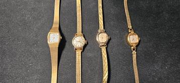 Vintage Dameshorloges - Seiko, Junghans, Pontiac, Infra beschikbaar voor biedingen