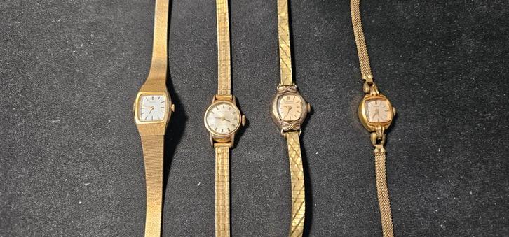 Vintage Dameshorloges - Seiko, Junghans, Pontiac, Infra, Sieraden, Tassen en Uiterlijk, Horloges | Dames, Gebruikt, Seiko, Staal